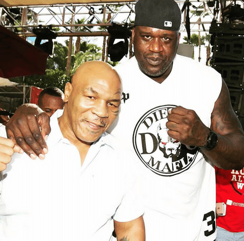 شکیل اونیل و همسرش