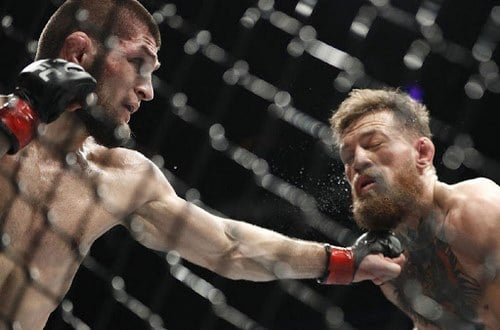 مبارزه conor mcgregor و حبیب