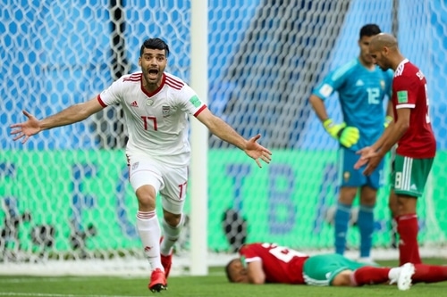 مهدی طارمی و سحر قریشی