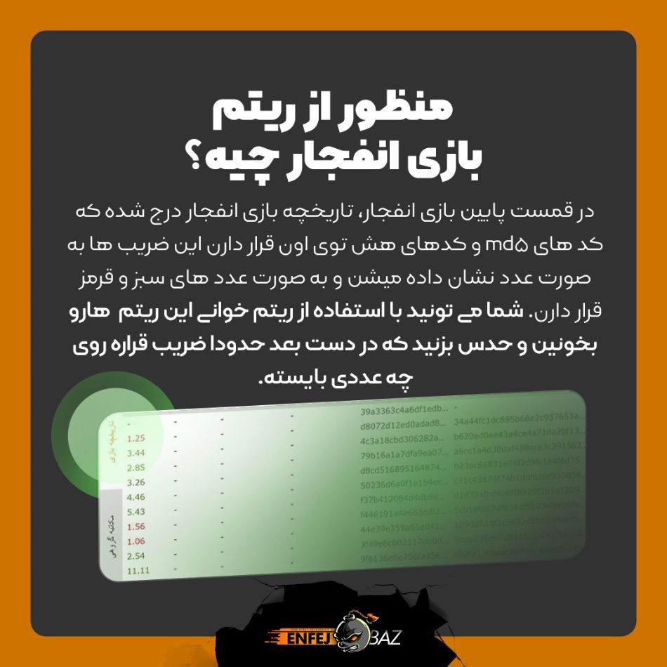 مظنور از ریتم این بازی چیست؟