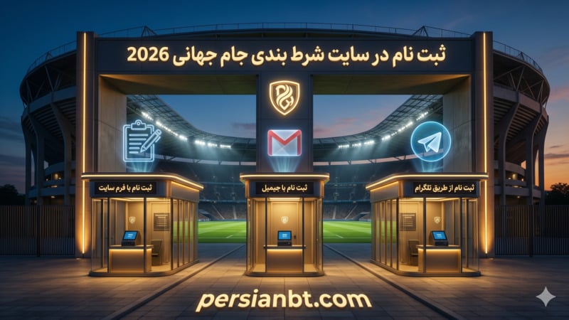 ثبت نام در سایت شرط بندی جام جهانی 2026