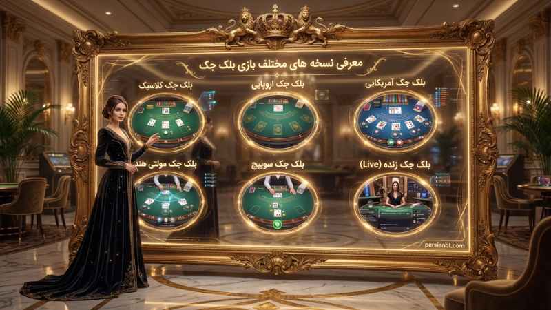 معرفی نسخه های مختلف بازی بلک جک