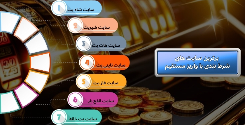 برترین سایت های شرط بندی با واریز مستقیم